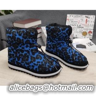 Low Price Dolce & Gabbana DG Down Snow Ankle Boots 121511 Blue