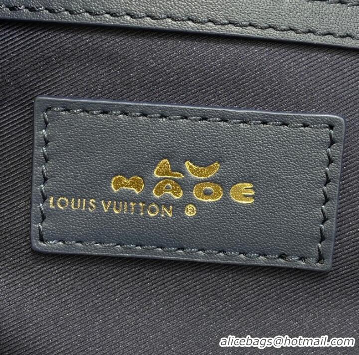 Discount Louis Vuitton KEEPALL BANDOULIERE 50 M45975 blue