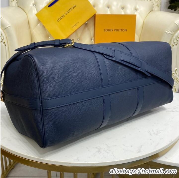 Discount Louis Vuitton KEEPALL BANDOULIERE 50 M45975 blue