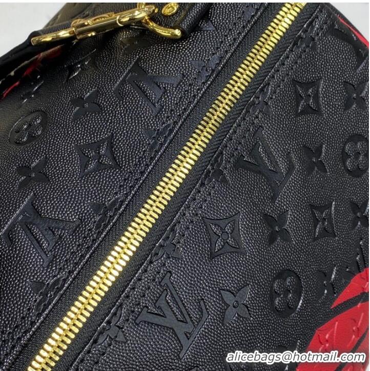 New Cheap Louis Vuitton KEEPALL BANDOULIERE 55 M58516 black