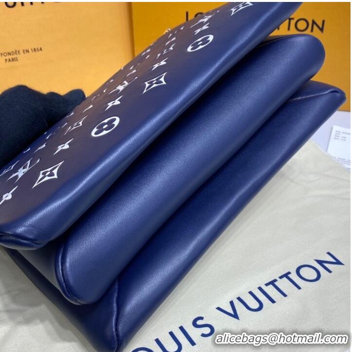 Top Quality Louis Vuitton COUSSIN PM M58626 Royal blue & white