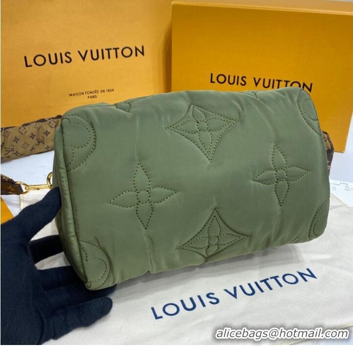 Buy Discount Louis Vuitton SPEEDY BANDOULIERE 25 M59009 Khaki Green