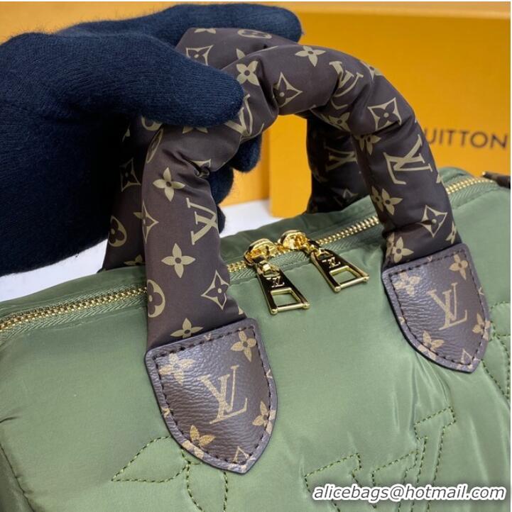 Buy Discount Louis Vuitton SPEEDY BANDOULIERE 25 M59009 Khaki Green