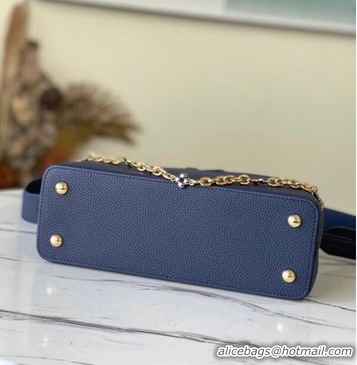 Buy Fashionable Louis Vuitton CAPUCINES MM M59209 Navy Blue