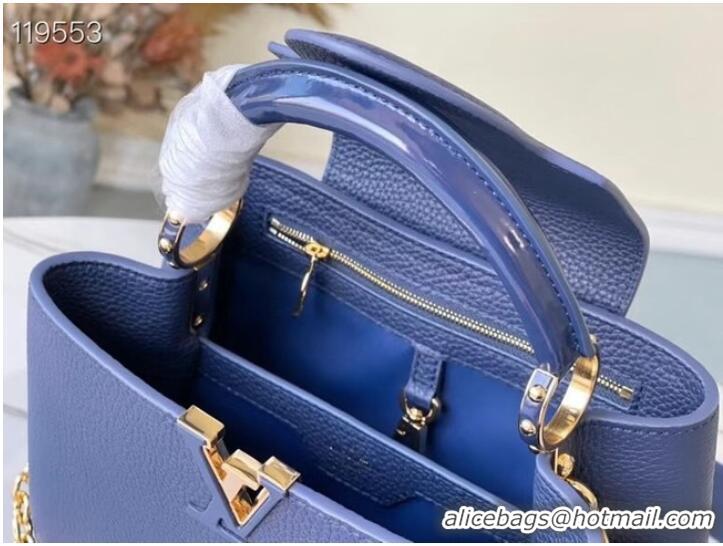 Classic Louis Vuitton CAPUCINES BB M48865 Navy Blue