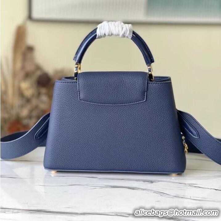 Classic Louis Vuitton CAPUCINES BB M48865 Navy Blue