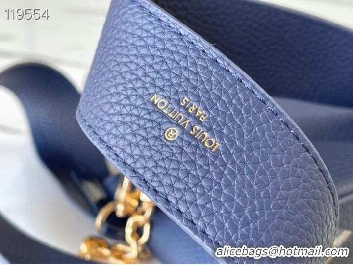 Famous Brand Louis Vuitton CAPUCINES MINI M59065 Navy Blue