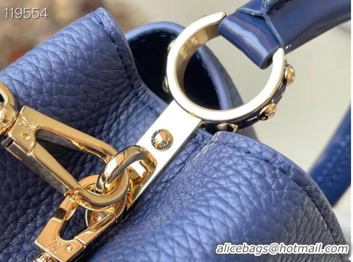 Famous Brand Louis Vuitton CAPUCINES MINI M59065 Navy Blue