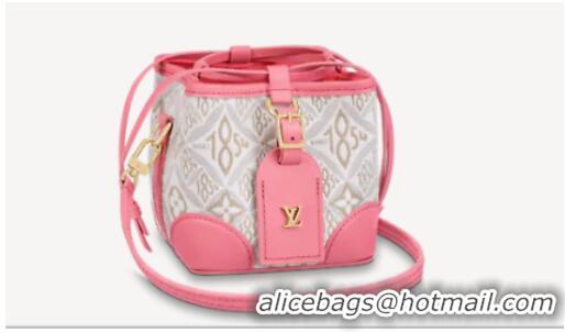 Reasonable Price Louis Vuitton NOE PURSE M81112 Ecru Beige & Pink