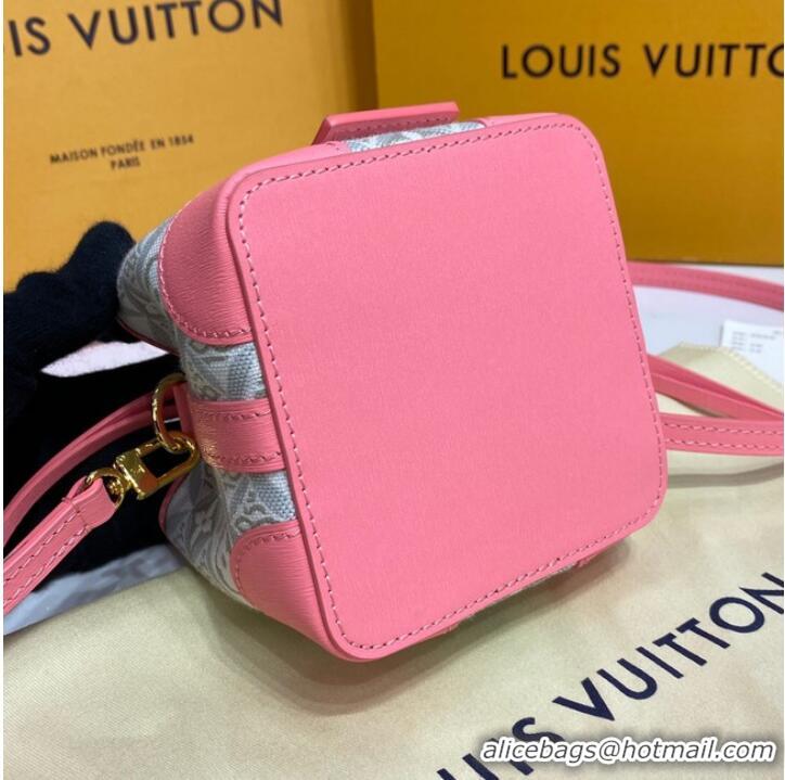 Reasonable Price Louis Vuitton NOE PURSE M81112 Ecru Beige & Pink