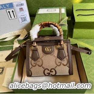 Reasonable Price Gucci Diana mini tote bag 655661 brown