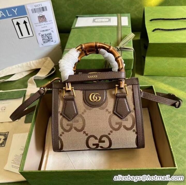 Reasonable Price Gucci Diana mini tote bag 655661 brown