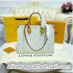 Top Quality Louis Vuitton ONTHEGO MM M59614 Ecru & Caramel