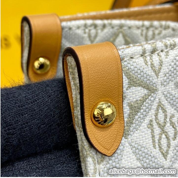 Top Quality Louis Vuitton ONTHEGO MM M59614 Ecru & Caramel