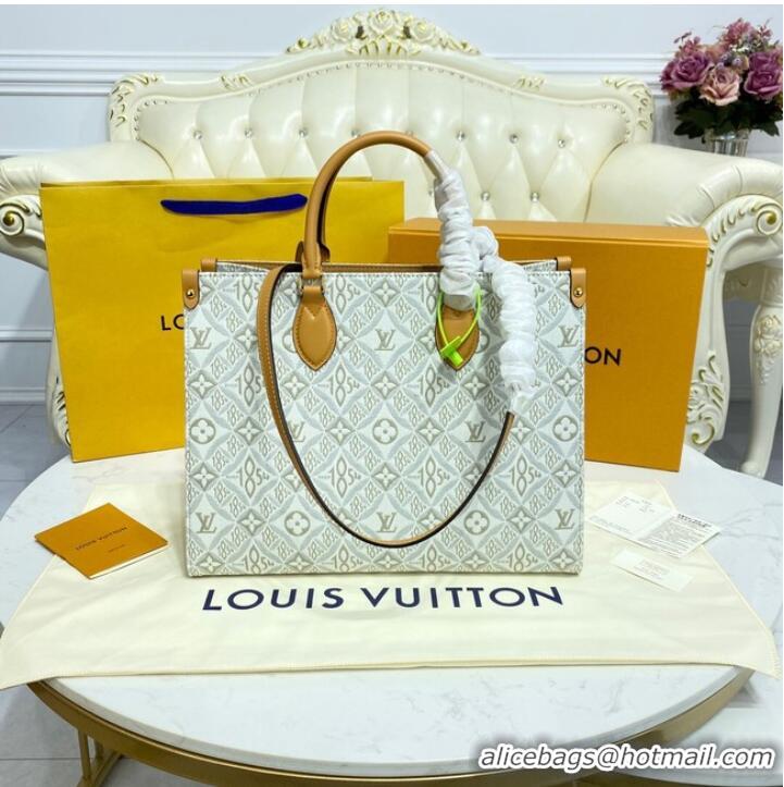 Top Quality Louis Vuitton ONTHEGO MM M59614 Ecru & Caramel