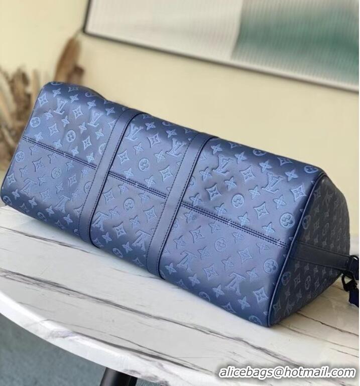 Market Sells Louis Vuitton KEEPALL BANDOULIERE 50 M45731 Navy Blue