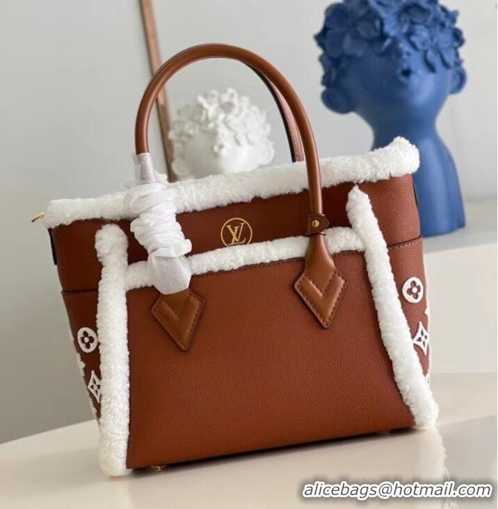 Buy Inexpensive Louis Vuitton ON MY SIDE PM M58918 Caramel