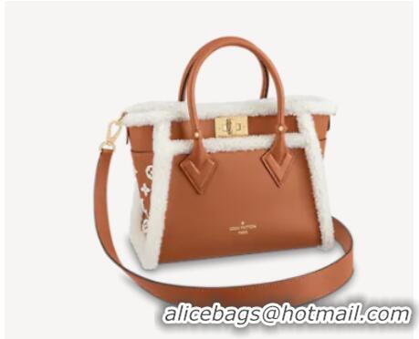 Buy Inexpensive Louis Vuitton ON MY SIDE PM M58918 Caramel