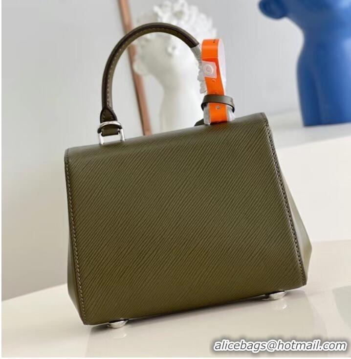 Shop Duplicate Louis Vuitton CLUNY MINI M58928 Khaki