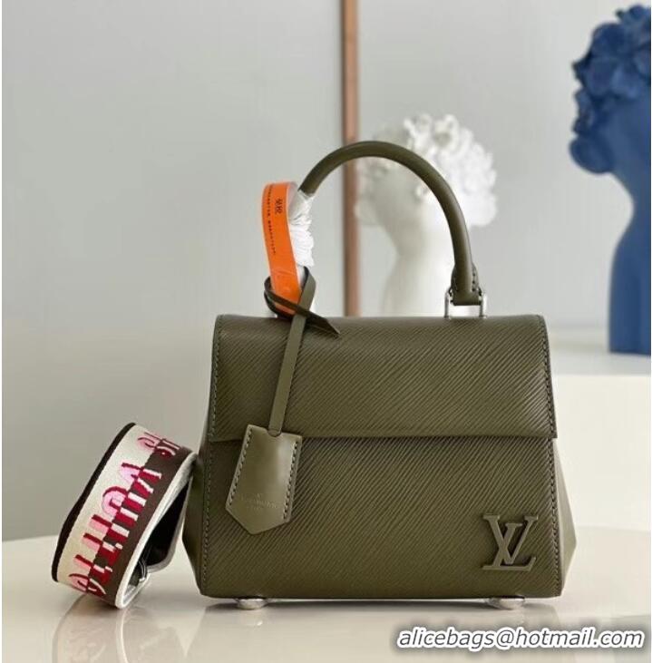 Shop Duplicate Louis Vuitton CLUNY MINI M58928 Khaki