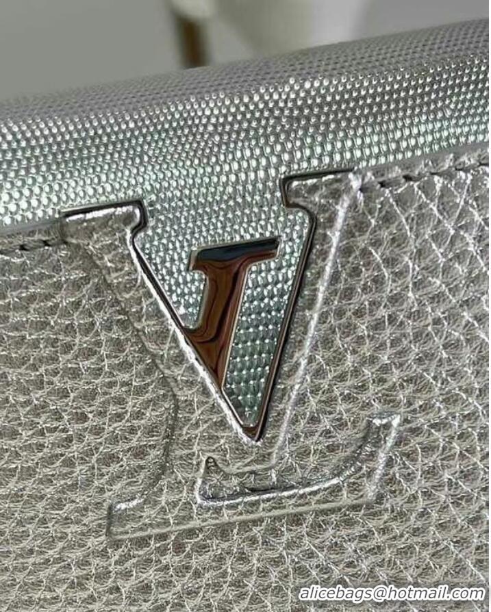 Grade Quality Louis Vuitton CAPUCINES MINI M80239 silver