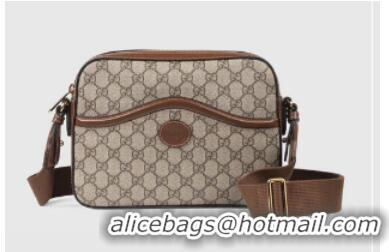 Buy Inexpensive Gucci Messenger bag with Interlocking G 675891 brown