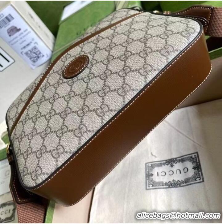 Buy Inexpensive Gucci Messenger bag with Interlocking G 675891 brown