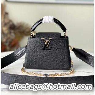 Buy Inexpensive Louis Vuitton CAPUCINES MINI M59065 black