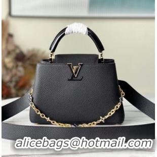 Super Quality Louis Vuitton CAPUCINES BB M48865 black