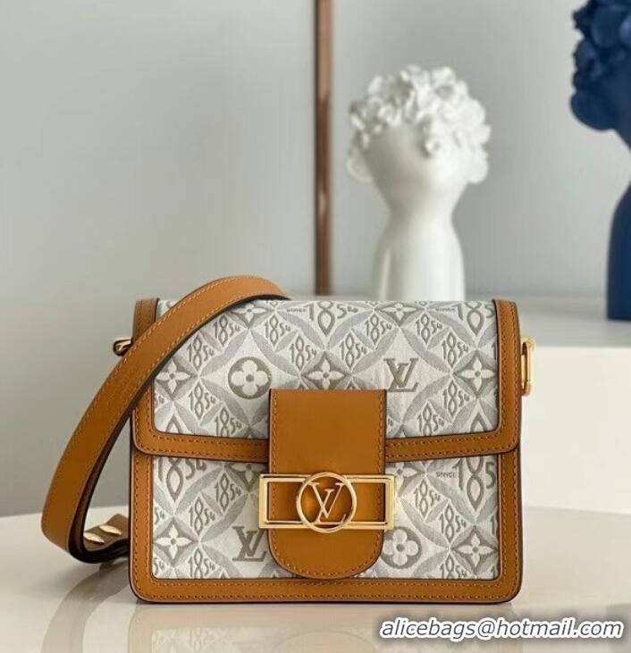 Super Quality Louis Vuitton DAUPHINE PM M59480 Ecru & Caramel