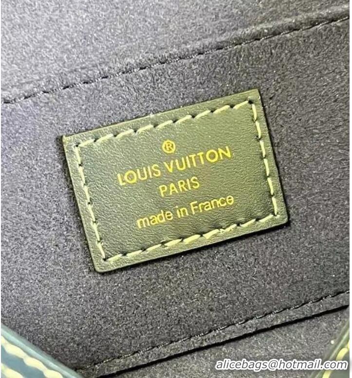 Famous Brand Louis Vuitton DAUPHINE PM M59480 Navy Blue