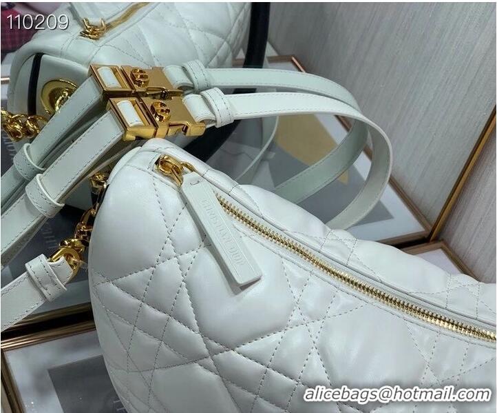 Super Quality DIOR Shoulder Bag Cannage Lambskin C0616 white