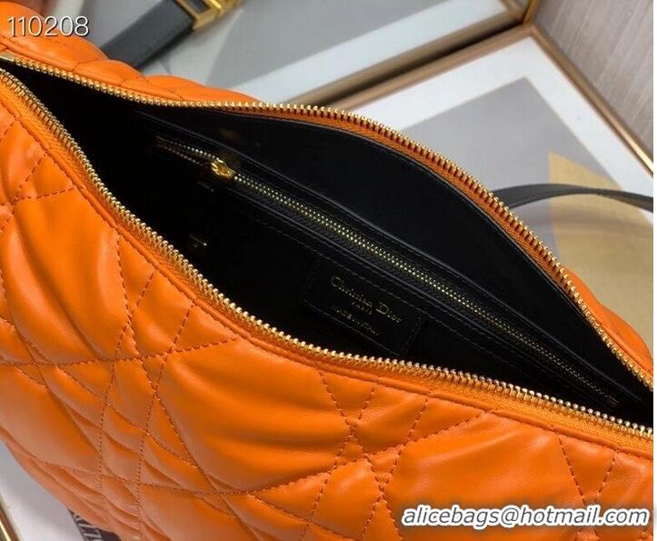 Grade Grade DIOR Shoulder Bag Cannage Lambskin C0616 orange