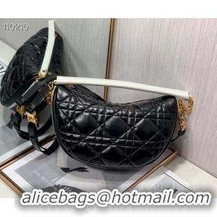 Buy Cheapest DIOR Shoulder Bag Cannage Lambskin C0616 black