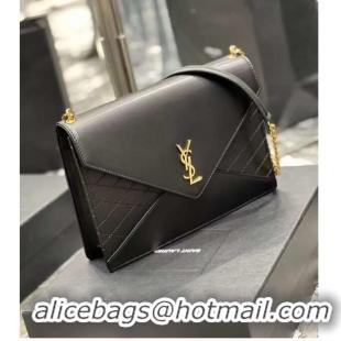 Famous Brand YSL GABY CHAIN BAG IN VINTAGE LAMBSKIN 668864 black