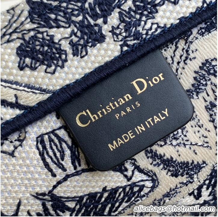 Spot Luxury DIOR BOOK TOTE BAG TOILE DE JOUY M1286ZT Customized Name