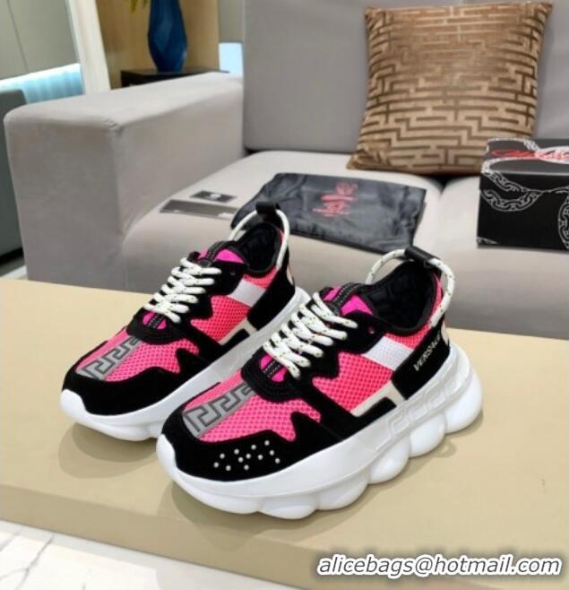 Super Quality Versace Mesh Sneakers 012688 Pink