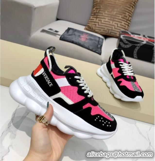 Super Quality Versace Mesh Sneakers 012688 Pink