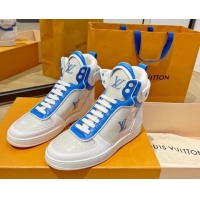 Good Product Louis Vuitton Boombox Sneaker Boots 112454 Blue