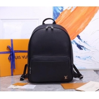 Traditional Discount Louis Vuitton Taiga cowhide leather BACKPACK M30258 BLACK