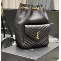 Super Quality Yves Saint Laurent JOE BACKPACK IN LAMBSKIN 772609 black