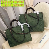 Comfortable Louis Vuitton ONTHEGO GM M59005 green