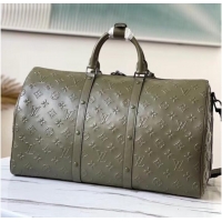 Top Quality Louis Vuitton KEEPALL BANDOULIERE 50 M44810 Khaki