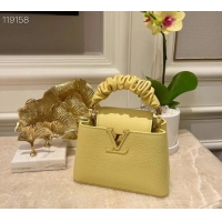 New Cheap Louis Vuitton CAPUCINES MINI M58586 Ginger Yellow