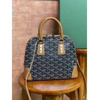 Good Taste Goyard Vendome Top Handle Bag 2390 Black And Tan