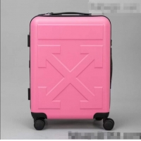 Buy Discount Off-White Quote For Travel Luggage 20 inches OF2502 Pink 2021