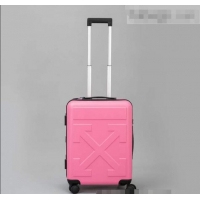 Buy Discount Off-White Quote For Travel Luggage 20 inches OF2502 Pink 2021