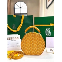 Buy Discount Original Goyard Alto Hat Box Bag GY1405 Yellow