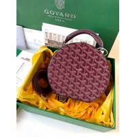 Inexpensive Original Goyard Alto Hat Box Bag GY1405 Burgundy