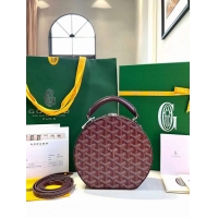 Inexpensive Original Goyard Alto Hat Box Bag GY1405 Burgundy